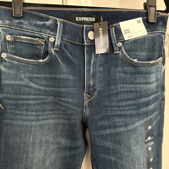 New Express jeans Mid Rise Jeans - Picture 3 of 6